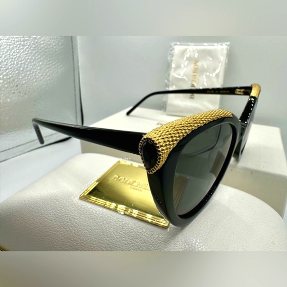 🏆Boucheron 18K GP BC0016S 001.‼️Size 53–19-140‼️Cat Eye made in Italy 🇮🇹🏆 - Picture 13 of 16